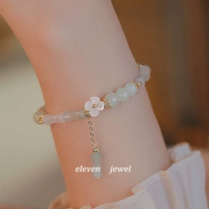 New Chinese Style Icing Bracelet Women's National Style Bamboo Bracelet Girlfriends' Gift Retro Minority Bracelet - Zambeel