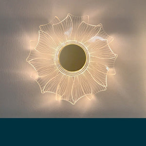 New Creative Personality Petal Acrylic LED Wall Lamp Modern Simple - Zambeel