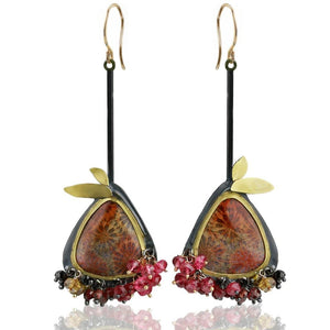 New E - commerce Womens Retro Fashionable And Creative Earrings For Ladies - Zambeel