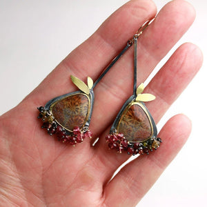 New E - commerce Womens Retro Fashionable And Creative Earrings For Ladies - Zambeel