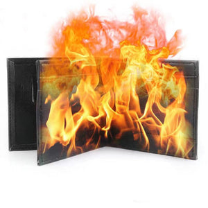 New Fire Wallet Magic Prop - Zambeel