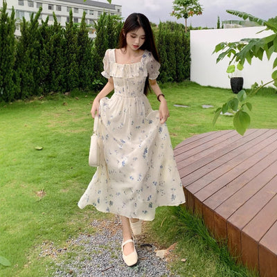 New High - end Chiffon First - love Dress For Seaside Vacations - Zambeel