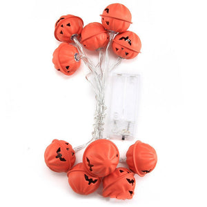 New Led Halloween Lights String Ghost Festival Pumpkin Decorative - Zambeel