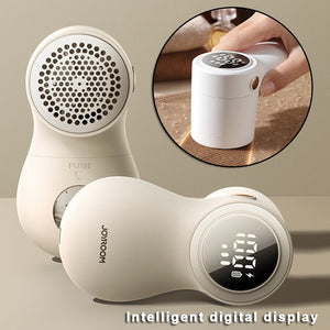 New Lint Remover Electric Hairball Trimmer Smart LED Digital Display Fabric USB Charging Portable Professional Fast Household - Zambeel