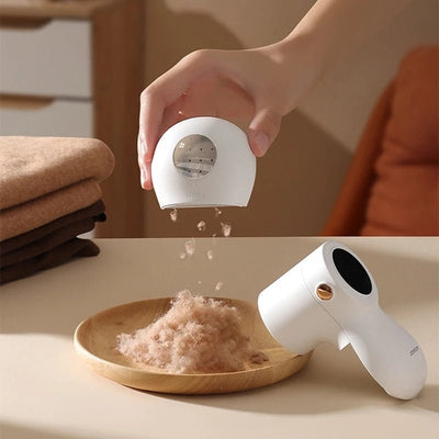 New Lint Remover Electric Hairball Trimmer Smart LED Digital Display Fabric USB Charging Portable Professional Fast Household - Zambeel