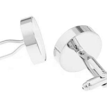 New Lucky Spin Round Cufflinks For Men - Zambeel