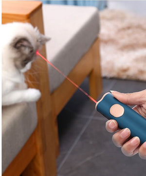 New Pet Cat Toy Products Feather Teasing Stick - Zambeel