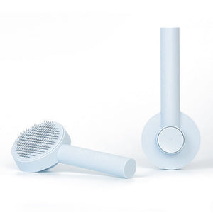 New Round Handle Pet Comb Sticky Bead Massage - Zambeel