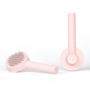 New Round Handle Pet Comb Sticky Bead Massage - Zambeel
