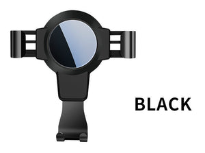 New S4 Gravity Mirror ABS Mobile Phone Bracket Air Conditioning Port Navigation Bracket Gift Customized Mobile Bracket - Zambeel