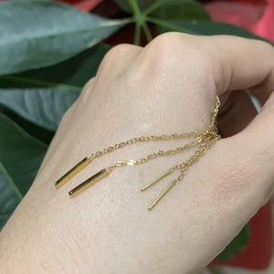 New Tassel Drop Earrings In A Long Instagram - style Designsimple Yet Elegant - Zambeel