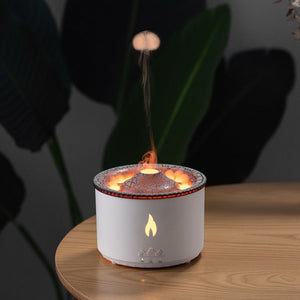 New Two - color Spray Ring Volcano Humidifier - Zambeel