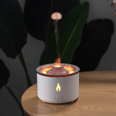 New Two - color Spray Ring Volcano Humidifier - Zambeel