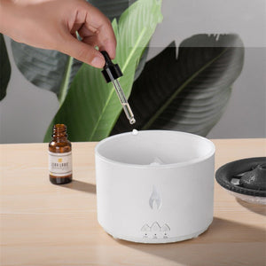 New Two - color Spray Ring Volcano Humidifier - Zambeel