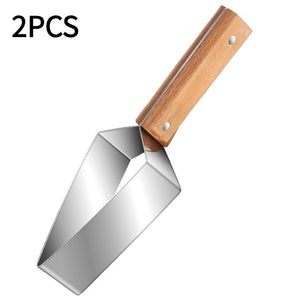 New Watermelon Splitter Watermelon Cutting Artifact 430 Stainless Steel Cutting Piece Splitter Household Melon Triangle Cutting Knife Fruit Knife Kitchen Gadgets - Zambeel