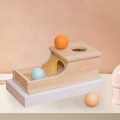 New Wooden Montessori Teaching Aids Sensory Training Target Box Toys - Zambeel