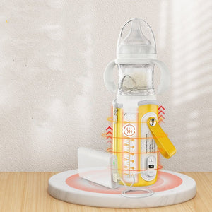 Newborn Baby Intelligent Thermostat Digital Display Constant Temperature Milk Bottle - Zambeel
