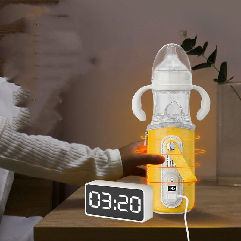 Newborn Baby Intelligent Thermostat Digital Display Constant Temperature Milk Bottle - Zambeel