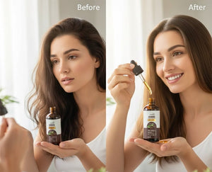 Nicefresh - Hair Serum Hydrating & Shine Coffee Biotin - Zambeel