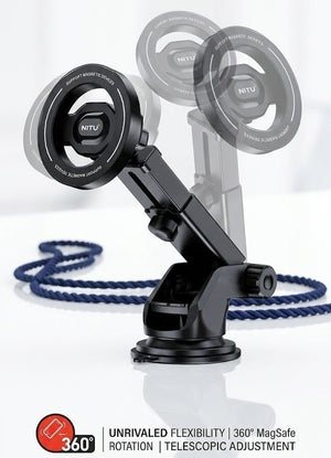 Nitu - MagSafe Magnetic Rotate Phone Stand - Zambeel