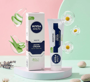 Nivea Men - Sensitive Shaving Cream - Zambeel