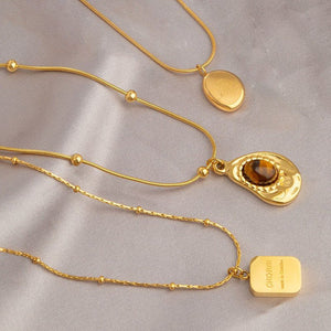 Non - fading Light Luxury High - grade All - match Clavicle Chain Necklace - Zambeel