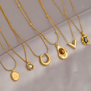 Non - fading Light Luxury High - grade All - match Clavicle Chain Necklace - Zambeel