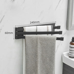 Nordic Bathroom Non - perforated Towel Rack Bathroom - Zambeel
