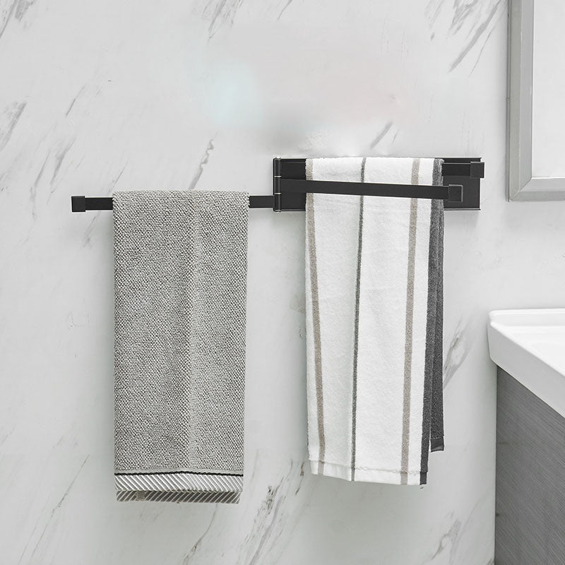 Nordic Bathroom Non - perforated Towel Rack Bathroom - Zambeel