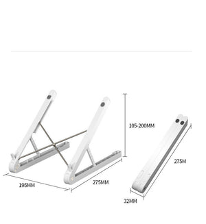 Notebook Stand Desktop Cooling Folding Portable Bracket - Zambeel