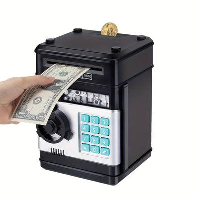 Number Bank Coin & Bill Safe - Zambeel