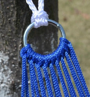 Nylon rope mesh hammock portable simple hammock swing - Zambeel