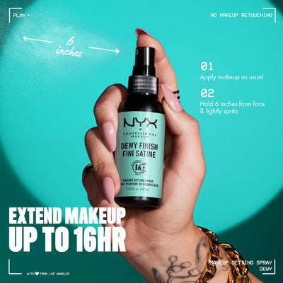 NYX Professional Makeup - Fini Satine Makeup Setting Spray - Zambeel