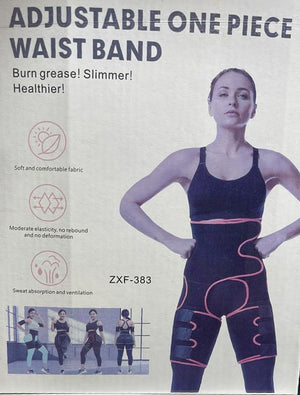 One-Piece Adjustable Waist Belt for Comfort - Zambeel