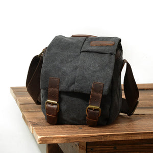 One - shoulder Retro Camera Bag Waterproof Camera Bag - Zambeel