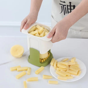 Onion Dicing Artifact French Fries Slicer Carrot Ham Slicer Household Cucumber Potato Slicer Gadget - Zambeel