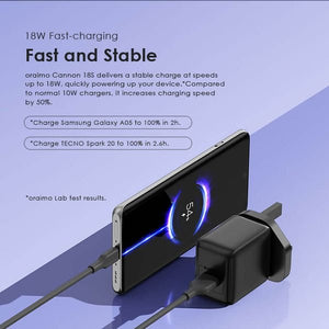 Oraimo - Cannon Wall Charger (Original) - Zambeel