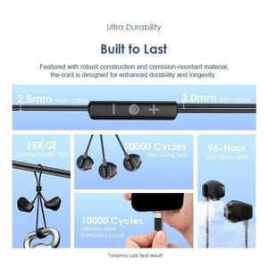 Oraimo - Wired Earphone (Original) - Zambeel
