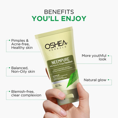 Oshea - Anti - Acne & Pimple Face Wash (Original) - Zambeel