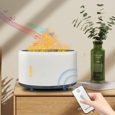 Outdoor Camping Bluetooth Music Flame Humidifier - Zambeel