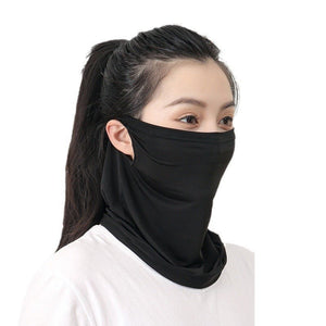 Outdoor Cycling Ice Silk Mesh Mask Sports - Zambeel