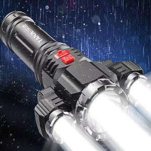 Outdoor Home Portable Riding USB Rechargeable Flashlight - Zambeel