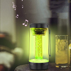 Outdoor Portable Camping Light Led Colorful Wireless Bluetooth Speaker - Zambeel