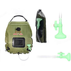 Outdoor Solar Bath Bag Camping Bath Water Storage Bag Portable 20L Bath Water Bag - Zambeel