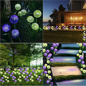 Outdoor Solar Lantern Dandelion Light 3LED - Zambeel
