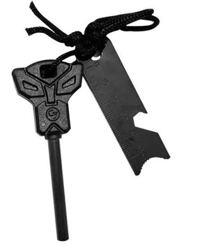 Outdoor Survival Large Solid Flint Multifunctional Fire Rod Magnesium Rod Firearm - Zambeel