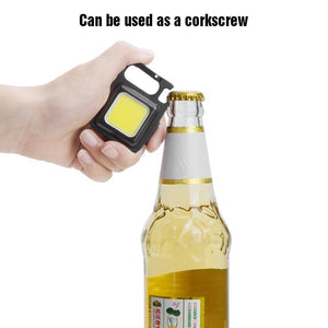 Outdoor USB Mini Alloy Keychain Light Home Emergency Night Light Car Repair Light Camping Light - Zambeel