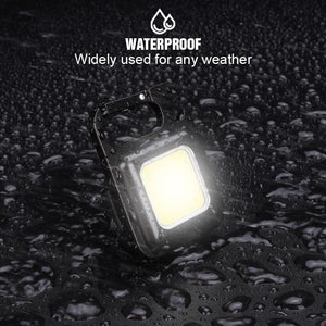 Outdoor USB Mini Alloy Keychain Light Home Emergency Night Light Car Repair Light Camping Light - Zambeel