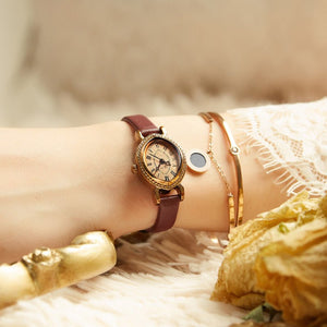 Oval Belt Quartz Movement Waterproof Compact Fashion Watch - Zambeel