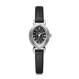 Oval Belt Quartz Movement Waterproof Compact Fashion Watch - Zambeel